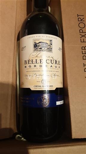 Bordéus Grand Cru Château Belle Cure 2001