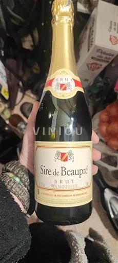 Loire-dalen Crémant-de-Loire Sire De Beaupré Ikke årgangsbestemt