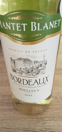 Бордо Château Chantet Blanet 2021