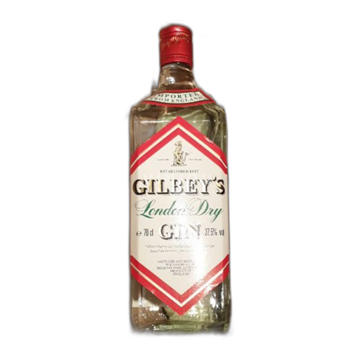 Gin London Dry Gin Gilbeys Gilbert Ltd 5a Angleterre Londres