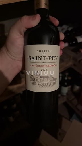 Bordeaux Saint-Émilion Grand Cru Château Saintpey 2020