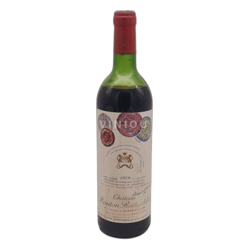 Bordeaux Pauillac Château Mouton Rothschild 1978