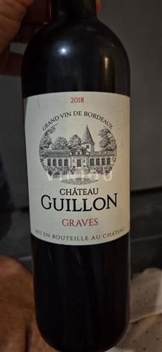 Bordéus Graves Château Guillon 2018