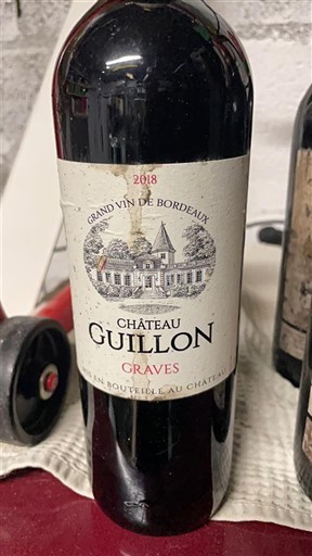 Bordeaux Graves Château Guillon 2018