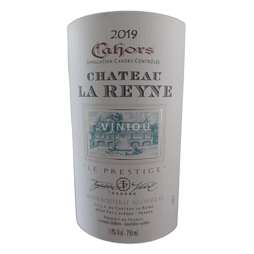 South West Cahors Château La Reyne Le Prestige 2019