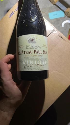 Vin Rouge sec Clos des Mûres Paul Mas 2020 France Languedoc AOC