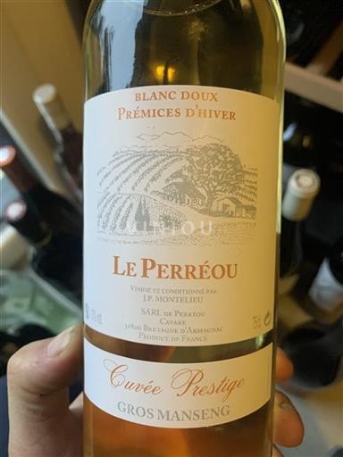 Sydvestfrankrig Côtes de Gascogne Le Perreu Prestige Ikke årgangsbestemt