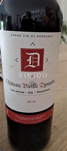 Burdeos Lalande-de-Pomerol Château Vieille Dynastie 2019