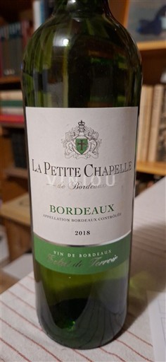 Bordeaux La Petite Chapelle De Bordeaux 2018