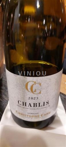 Burgundy Chablis Christophe Camu 2023
