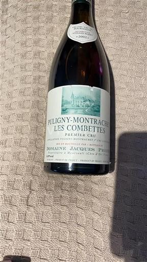 Borgoña Puligny-Montrachet Premier Cru Jacques Prieur Les Combettes 2002