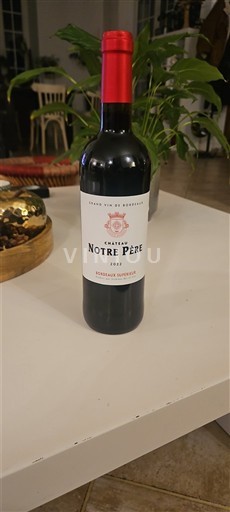 Bordeaux Bordeaux Supérieur Grand Cru Château Notre Père 2022