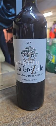 Bordéus Saint-Émilion Grand Cru Château La Grezolle 2019