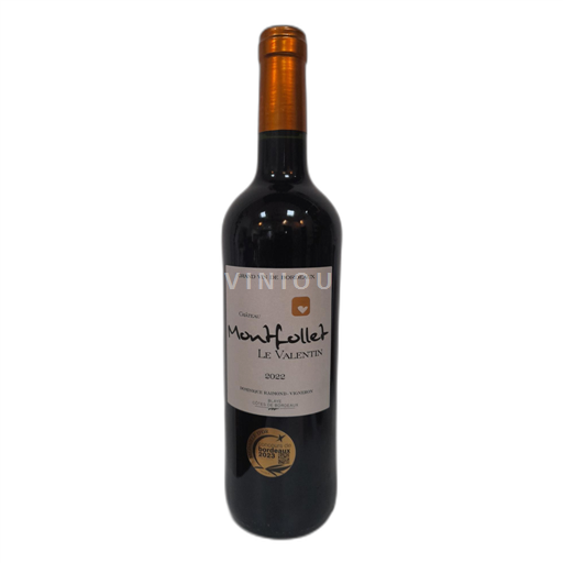 Bordeaux Blaye-Côtes-de-Bordeaux Château Montfollet Le Valentin 2021