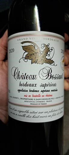 Bordeaux Bordeaux Supérieur Château Bouet 2020