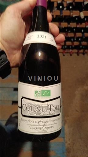 Lothringen Côtes-de-Toul Vincent Laroppe Pinot Noir élevé en fût de chêne 2021