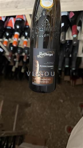Alsace Wolfberger Vendanges tardives 2020