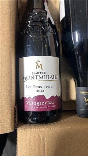 Thung lũng Rhône Vacqueyras Château Montmirail Les Deux Frères 2022