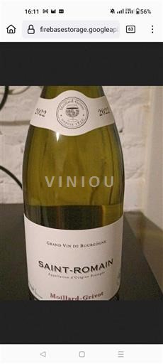 Burgundsko Saint-Romain Moillardgrivot 2022