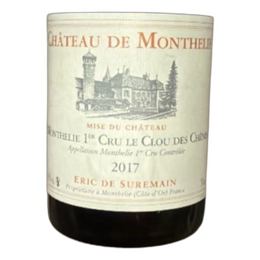 Burgundi Monthélie Premier Cru Château Monthelie 2017