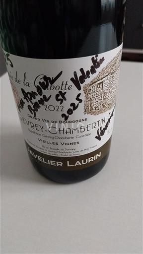 Bourgogne Gevrey-chambertin Grand Cru Javelier Laurin Vieilles Vignes 2022