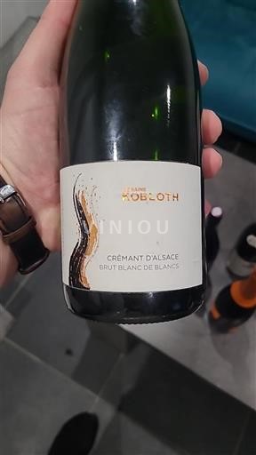 Alsace Crémant d'Alsace Domaine Kobloth Brut Blanc de Blancs Icke årgångsbetecknad