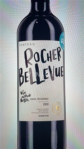 Bordeaux Côtes-de-Bordeaux Chateau Rocher Bellevue 2020