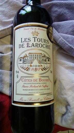 Bordeaux Côtes-de-bourg Les Tours de Laroche 2022