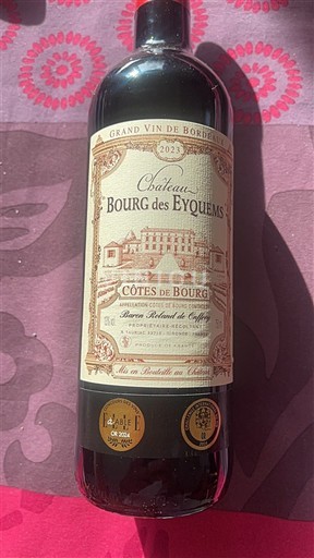 Burdeos Côtes-de-bourg Chateau Bourg des Eyquems 2023