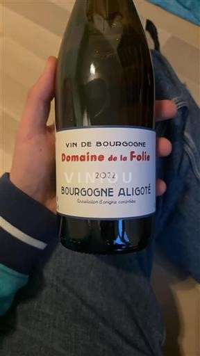 Borgoña Borgoña-Aligoté Domaine La Folie 2022