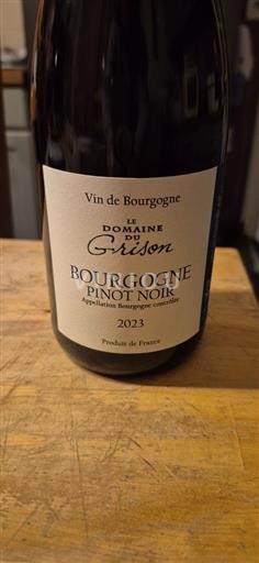 Burgundija Domaine Le Du Grison Pinot Noir 2023