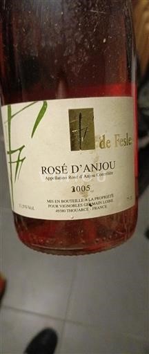 Loiretal Rosé d'Anjou Château Fesles 2005