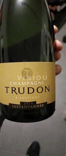 Champagne Trudon Instantanée 2016