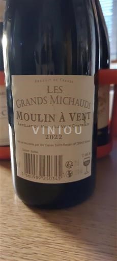 Beaujolais Moulin-à-vent Les Grands Michauds 2022
