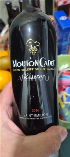 Bordeaux Saint-Émilion Mouton Cadet Réserve 2016