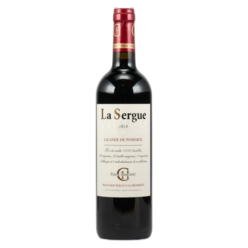 Bordeaux Lalande-de-Pomerol La Sergue 2018