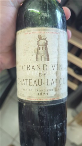 Burdeos Pauillac Château Latour 1970