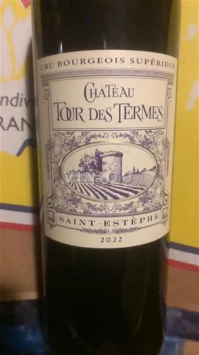 Bordeaux Saint-Estèphe Grand Cru Château Tour Des Termes 2022