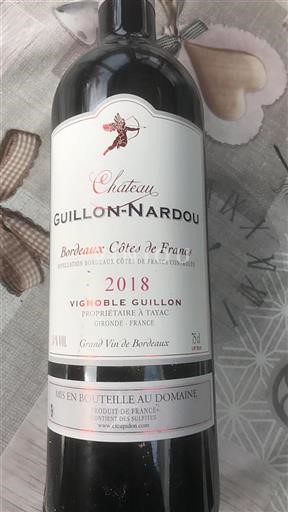 Burdeos No especificado Château Guillonnardou 2018