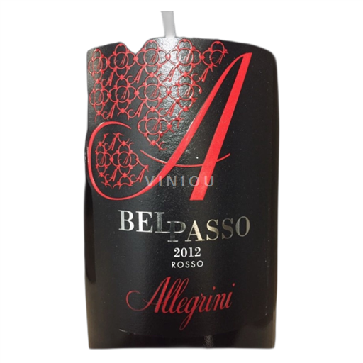 Véneto Valpolicella Vino da Tavola Allegrini Belpasso Rosso 2012
