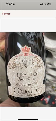 Lombardie Lugana (blank) Cà Dei Frati Pratto 2020