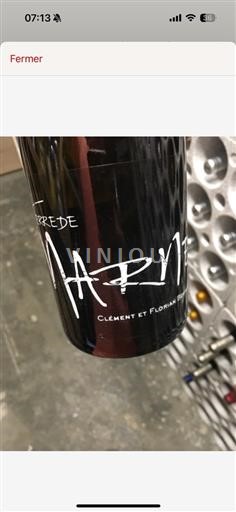 Loirevallei Coteaux-du-giennois AOP / AOC Clement Et Floriant Berthier Terre De Marne 2013