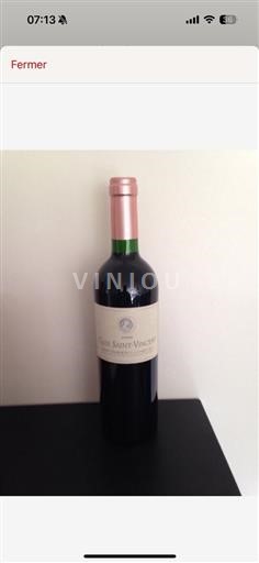 Bordeaux Saint-Émilion Grand Cru AOP / AOC Clos Saintvincent (blank) 2006