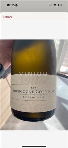 Burgundi Bourgogne Côte d'Or (blank) Domaine Amiotservelle Bourgogne Cote D Or 2021