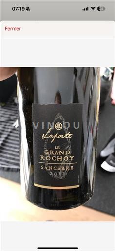 Údolí Loiry Sancerre AOP / AOC Domaine La Porte Le Grand Rochoy 2013