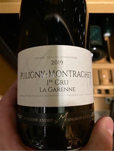 Bourgogne Puligny-montrachet 1er Cru Moingeon La Garenne 2019