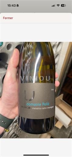 Loiretal Menetou-Salon AOP / AOC Domaine Pellé Morogues 2020