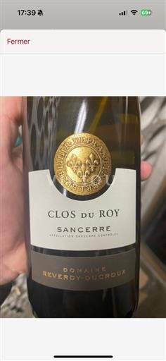 Vallée de la Loire Sancerre AOP / AOC Domaine Reverdyducroux Clos du Roy 2020