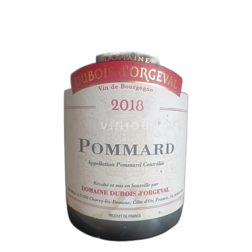 Bourgondië Pommard Domaine Dubois d'Orgeval 2018
