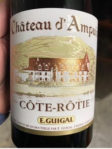 Rhônedalen Côte-rôtie (blank) E. Guigal Chateau d’Ampuis 2012